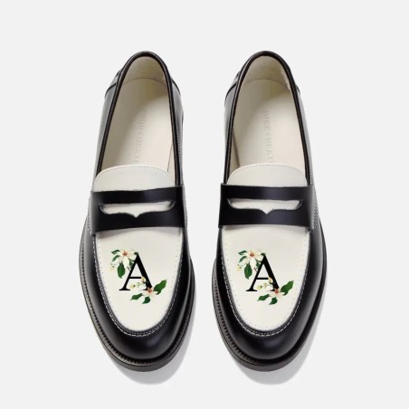 All-New Hand-Painted Initial Penny Loafer - Men's On Hand Now