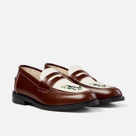 All-New Hand-Painted Initial Penny Loafer - Men's On Hand Now