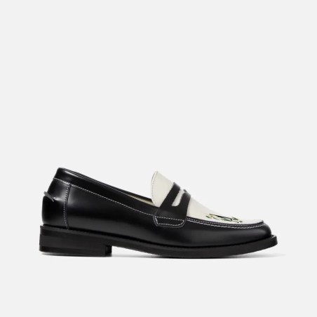 All-New Hand-Painted Initial Penny Loafer - Women's Fresh Release