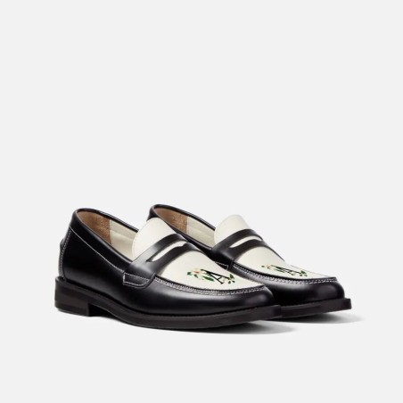 All-New Hand-Painted Initial Penny Loafer - Women's Fresh Release