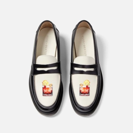 All-New Hand-Painted Motif Penny Loafer - Women's Available Now