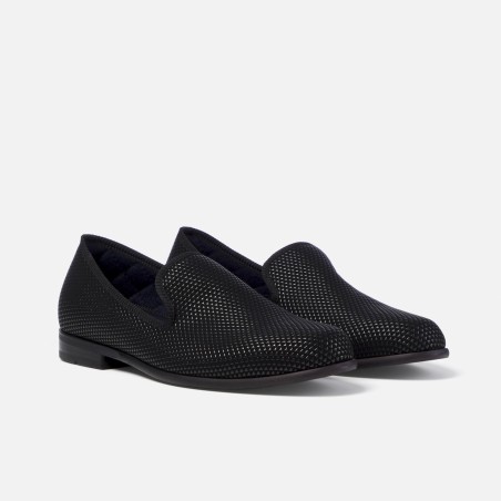 All-New Duke Pyramid Black Loafer - Men's New Release