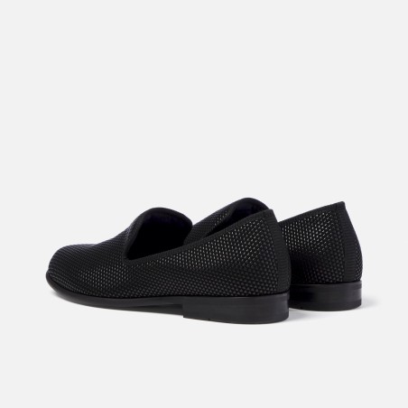 All-New Duke Pyramid Black Loafer - Men's New Release