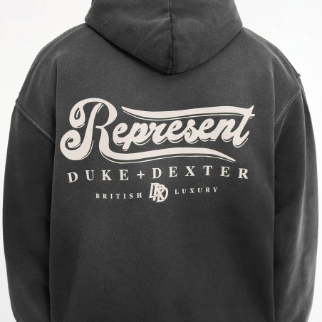 All-New Represent British Luxury Stained Hoodie Immediate Availability