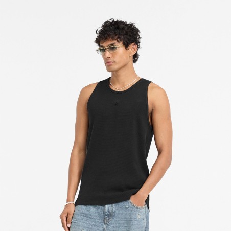 All-New Represent Ribbed Black Vest