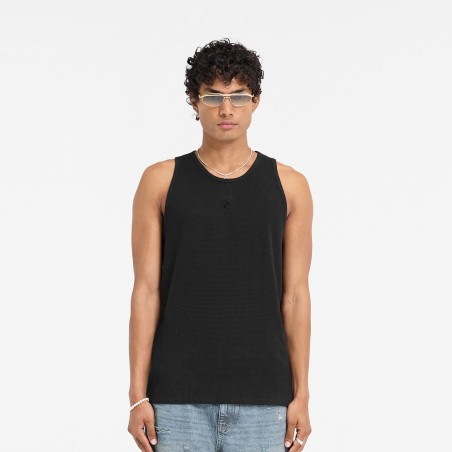 All-New Represent Ribbed Black Vest