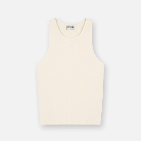 All-New Represent Ribbed Ecru Vest On Hand Now