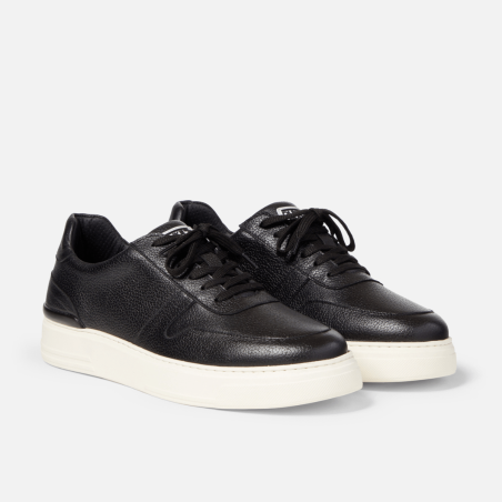 All-New Ritchie Black Pebble Sneaker - Men's Fresh Release