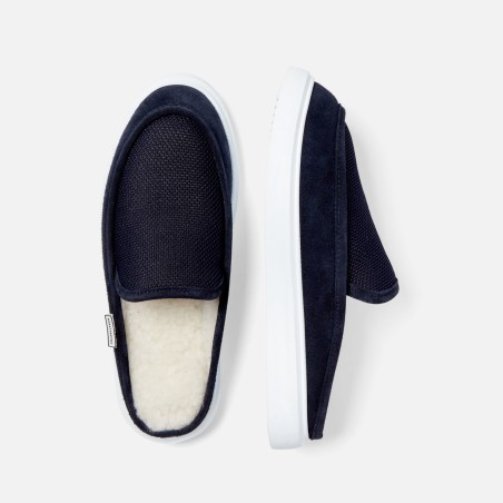 All-New Sean Navy Slipper - Women's On Hand Now