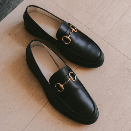 All-New Wilde Black Bit Loafer - Men's New Collection