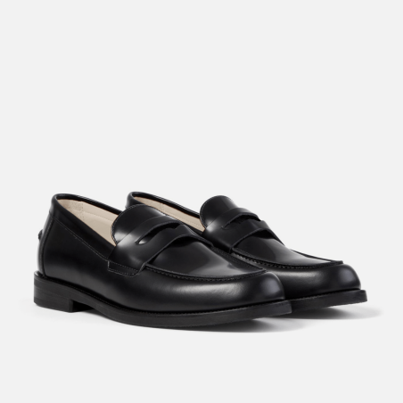 All-New Wilde Black Penny Loafer - Men's In Stock