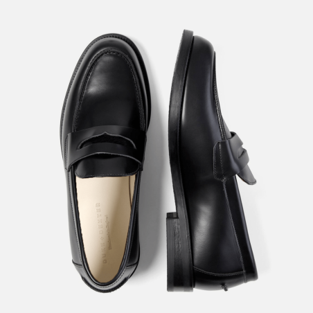 All-New Wilde Black Penny Loafer - Men's In Stock