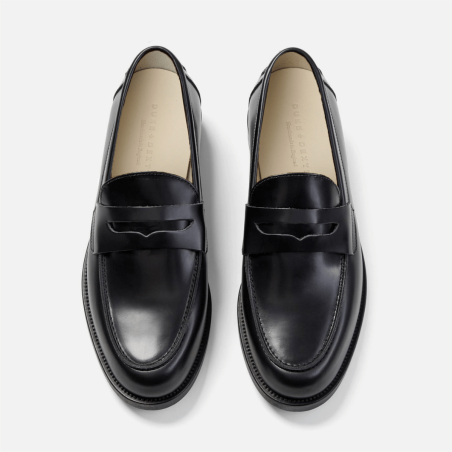 All-New Wilde Black Penny Loafer - Men's In Stock