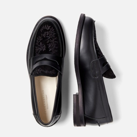 All-New Wilde Black Vine Penny Loafer - Men's Limited Stock