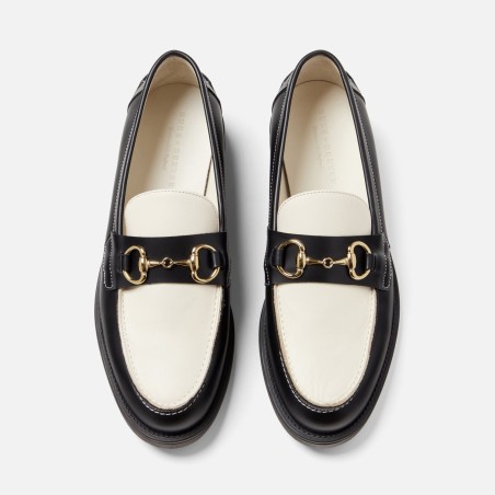 All-New Wilde Black + White Bit Loafer - Men's Just Launched