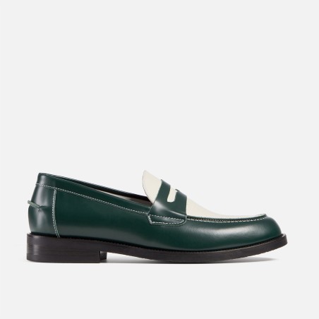 All-New Wilde Forest + White Penny Loafer - Men's Limited Stock