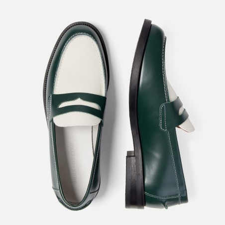 All-New Wilde Forest + White Penny Loafer - Men's Limited Stock