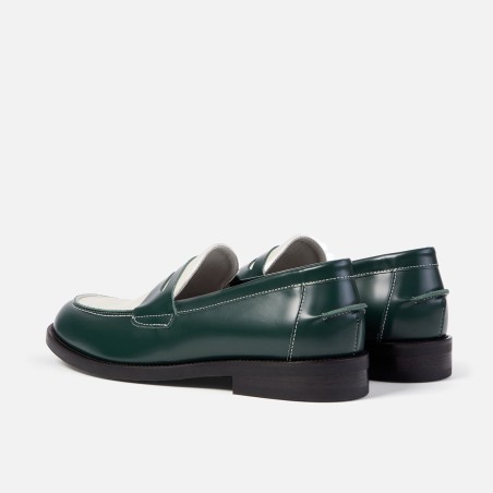 All-New Wilde Forest + White Penny Loafer - Men's Limited Stock