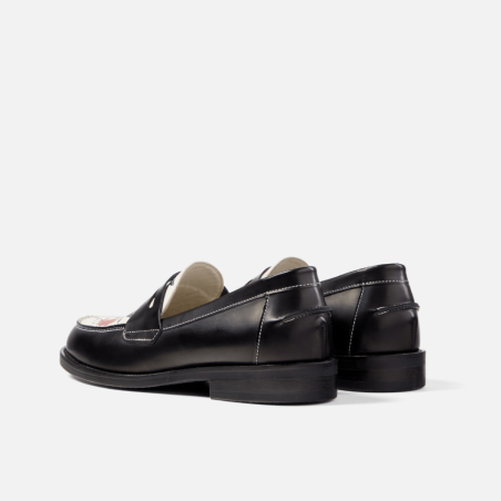 All-New Wilde Hand-Painted Berry Penny Loafer - Women's Available Now