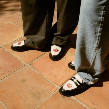 All-New Wilde Orange Penny Loafer - Men's Ready for Shipment