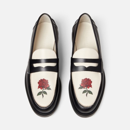 All-New Wilde Red Rose Penny Loafer - Men's On Hand Now