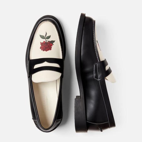 All-New Wilde Red Rose Penny Loafer - Men's On Hand Now