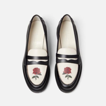 All-New Wilde Red Rose Penny Loafer - Women's Fresh Release