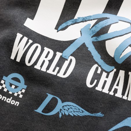 All-New DR2 World Championship Vintage Grey Hoodie New Release